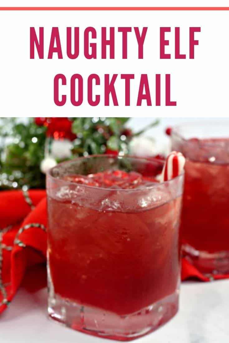 Naughty Elf Cocktail - Delicious Christmas Beverage