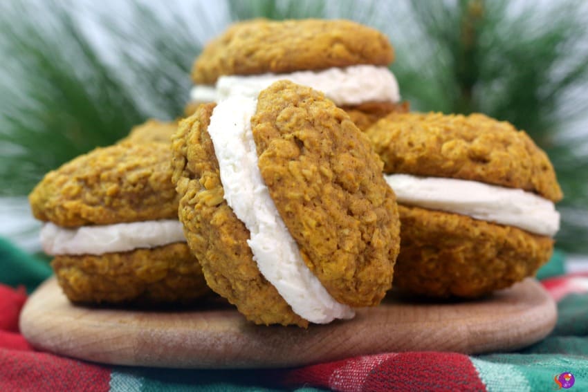 Easy pumpkin oatmeal cream pies recipe