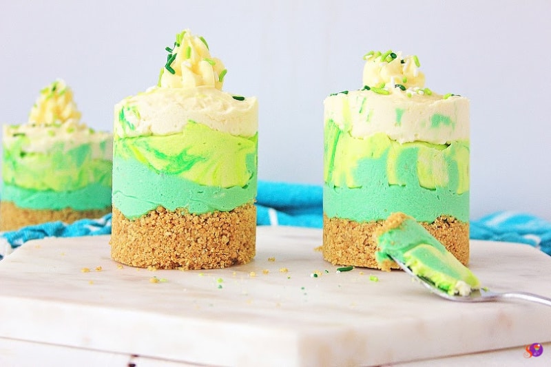 St. Patrick's Day Cheesecake