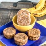 easy banana chocolate chunk muffins