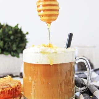 Toasted Coconut Honey Latte 6