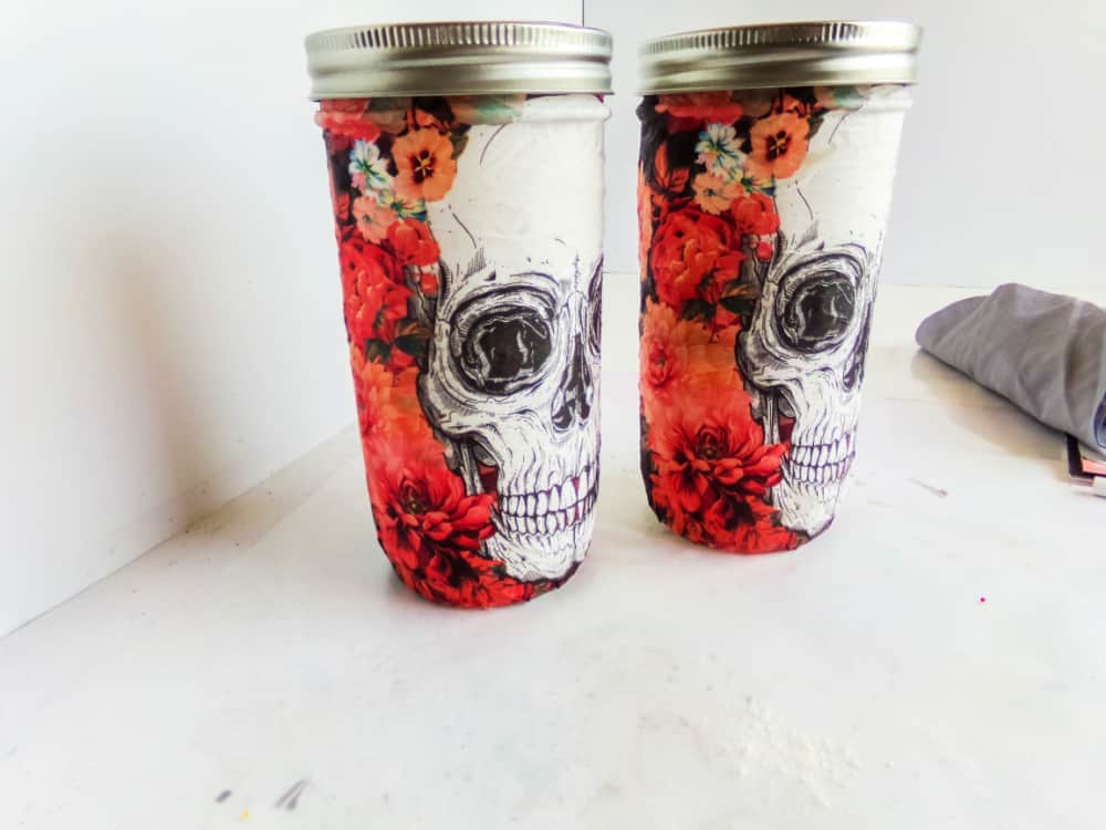 Skull Cookie Mix in a Jar