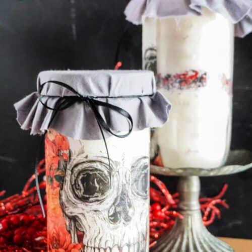 Skull Cookie Mix in a Jar