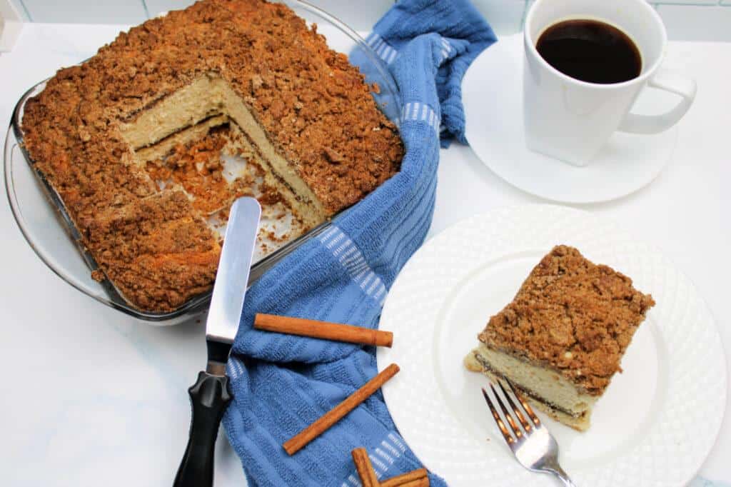 Coffee Cake With Streusel Crumb Topping