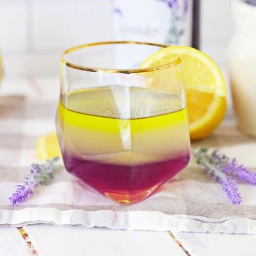 Lavender Lemon Cocktail