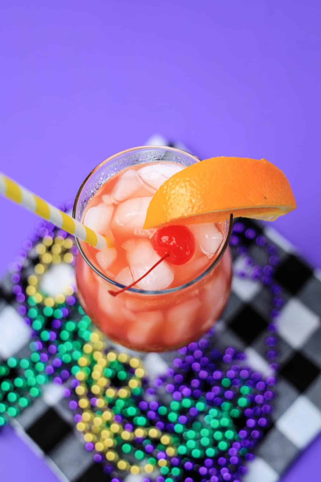 mardi gras drinks hurricane