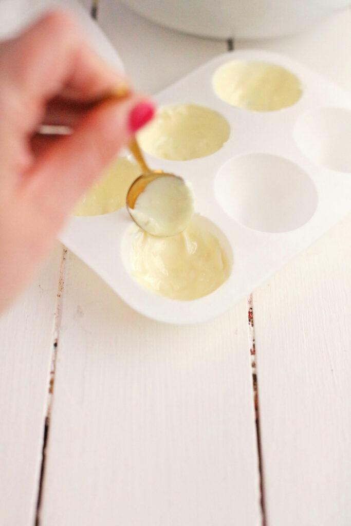 Carrot Cake White Hot Chocolate Bombs