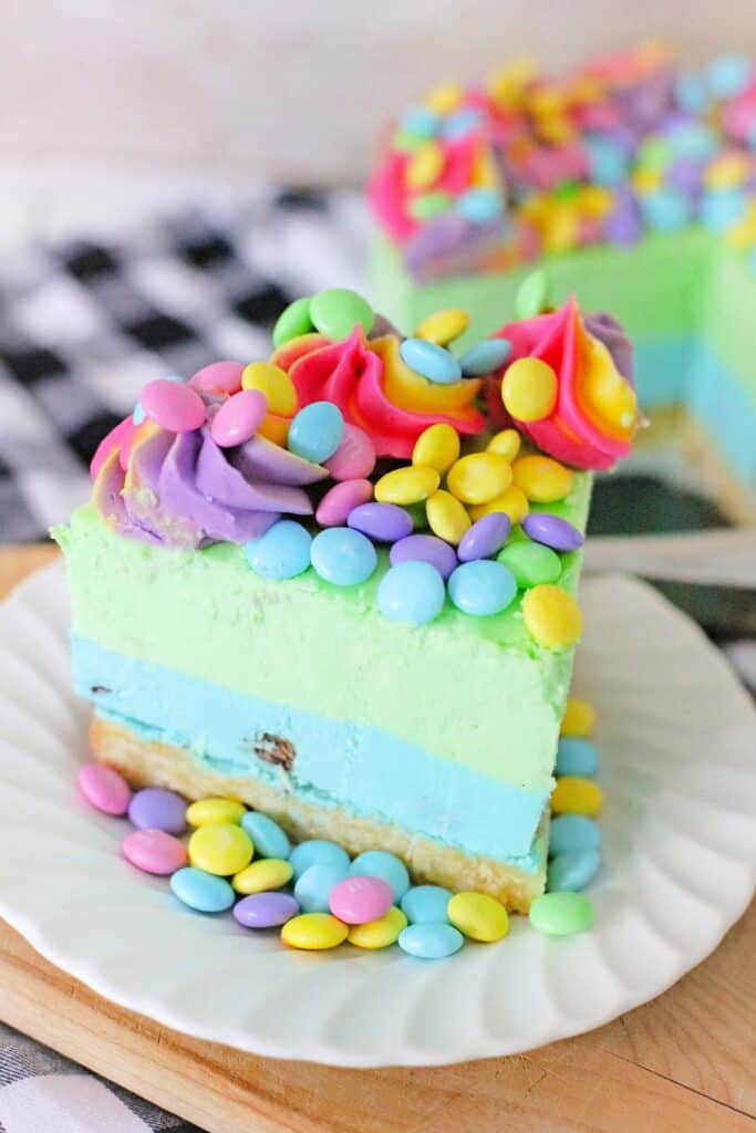 Easter M&M Cheesecake