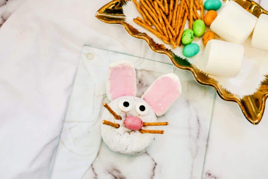 Easy Easter Bunny Donuts