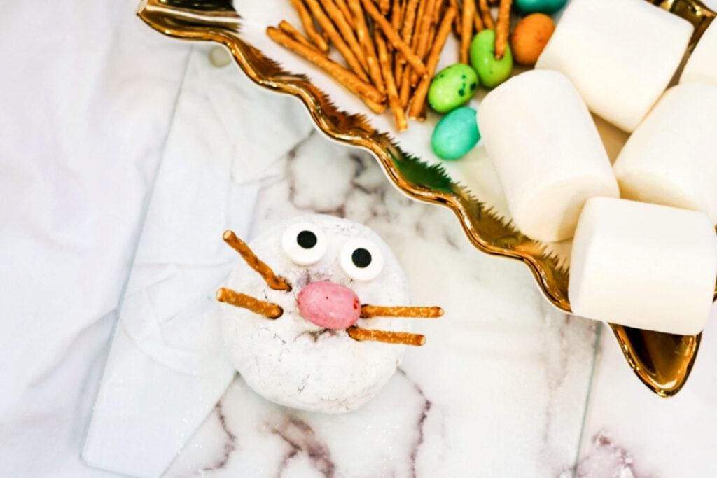 Easy Easter Bunny Donuts