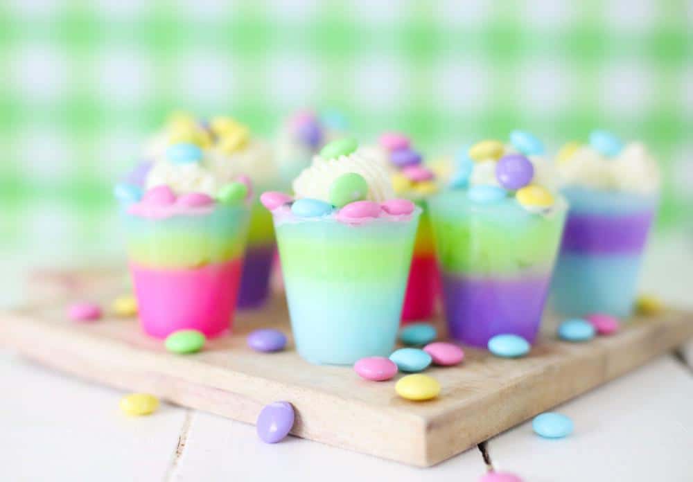 The Best M&M’s Easter Jello Shots