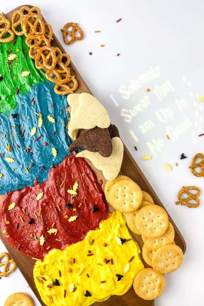 Harry Potter Sorting Hat Frosting Board Recipe