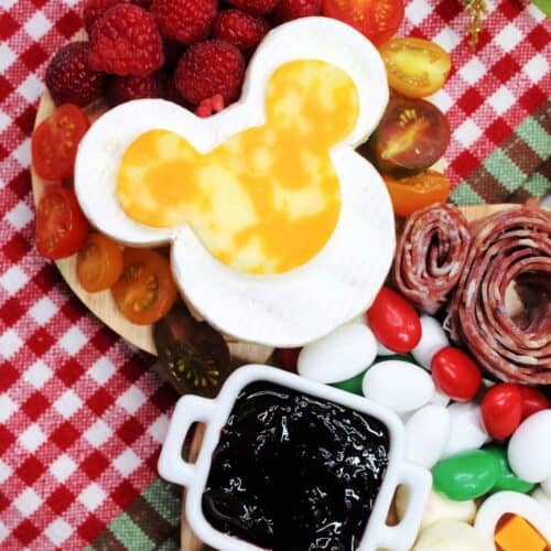 Mickey Mouse Charcuterie Board