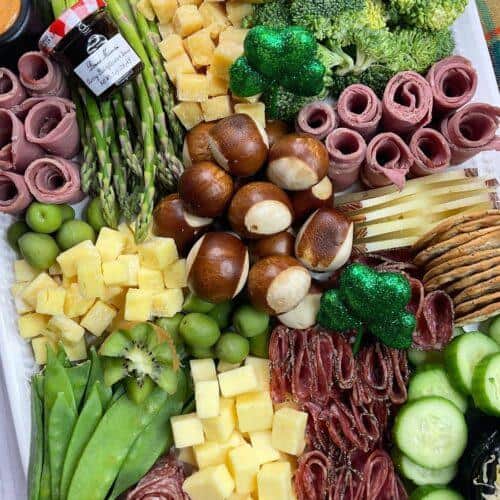 St. Patrick's Day Charcuterie Board