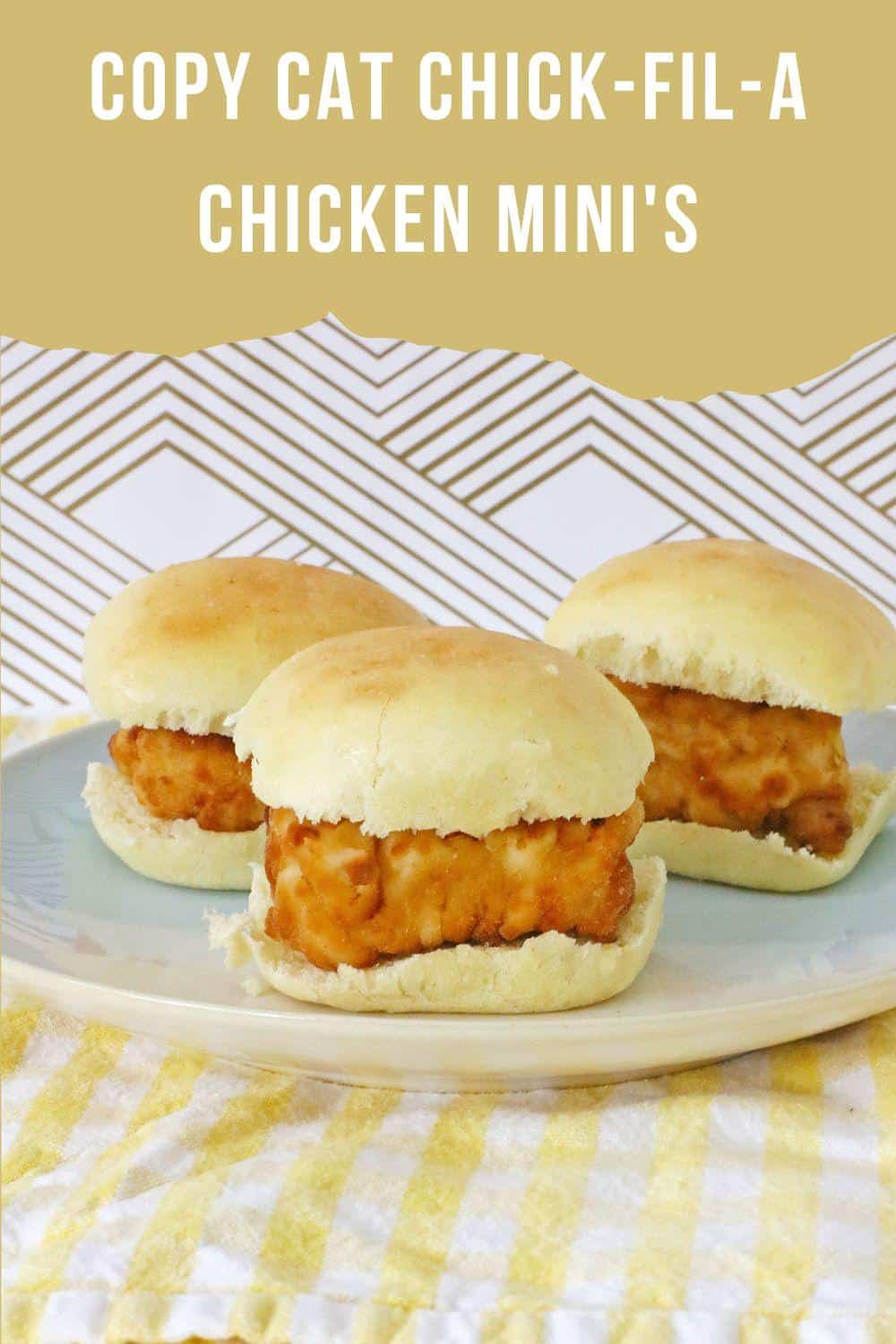 Copy Cat ChickFilA Chicken Mini's Irresistible Recipe Delights