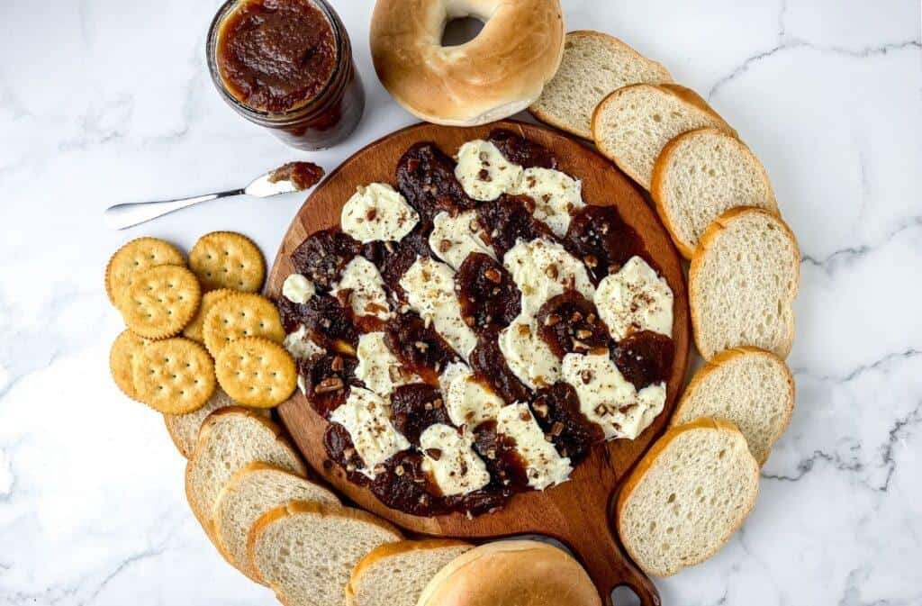 Spiced Apple Butter Pecan Board