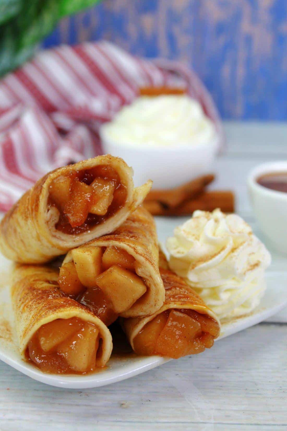 Insanely Good Apple Pie Taquitos That Are Quick & Simple To Make