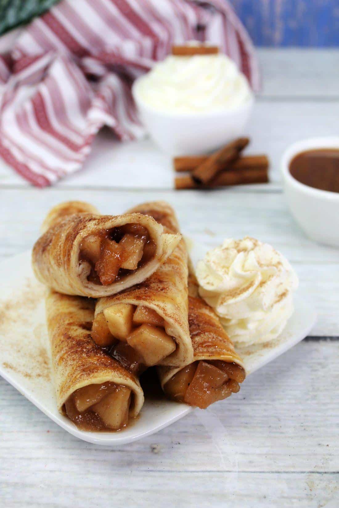 Insanely Good Apple Pie Taquitos That Are Quick & Simple To Make
