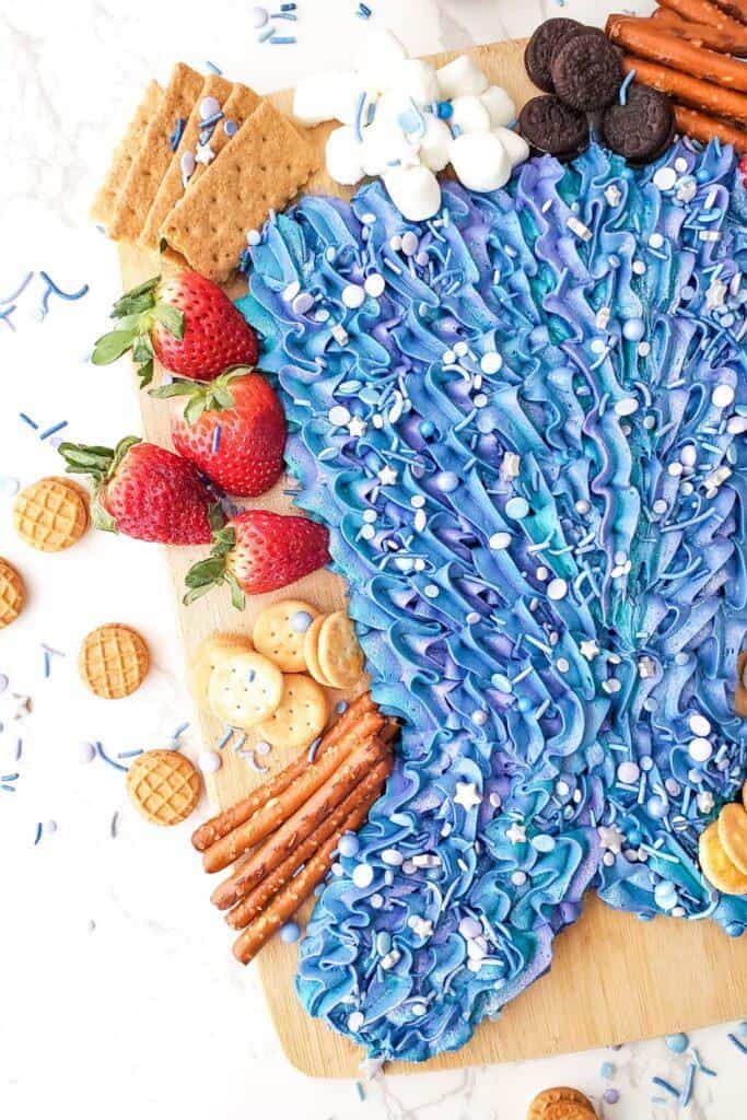 Mermaid Inspired Cream Cheese Butter Board: A Whimsical Adventure!
