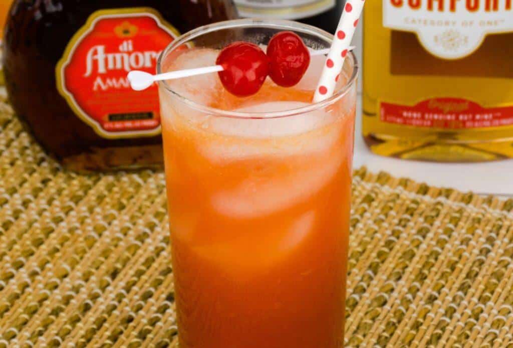 Alabama Slammer - Easy Fruity Cocktail! - Julie's Eats & Treats ®