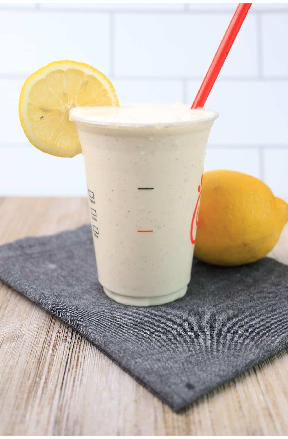 The Best Copycat ChickfilA's Frosted Lemonade