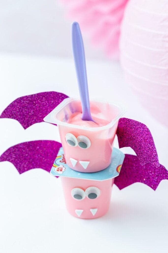 Bat Pudding Cups 2