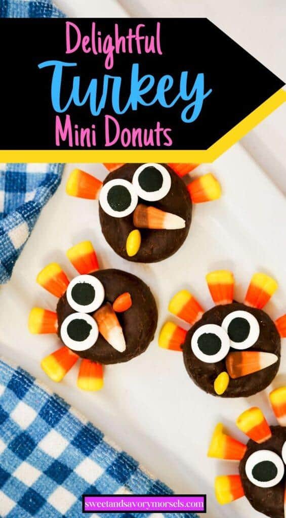 TurkeyMini Donut Pin