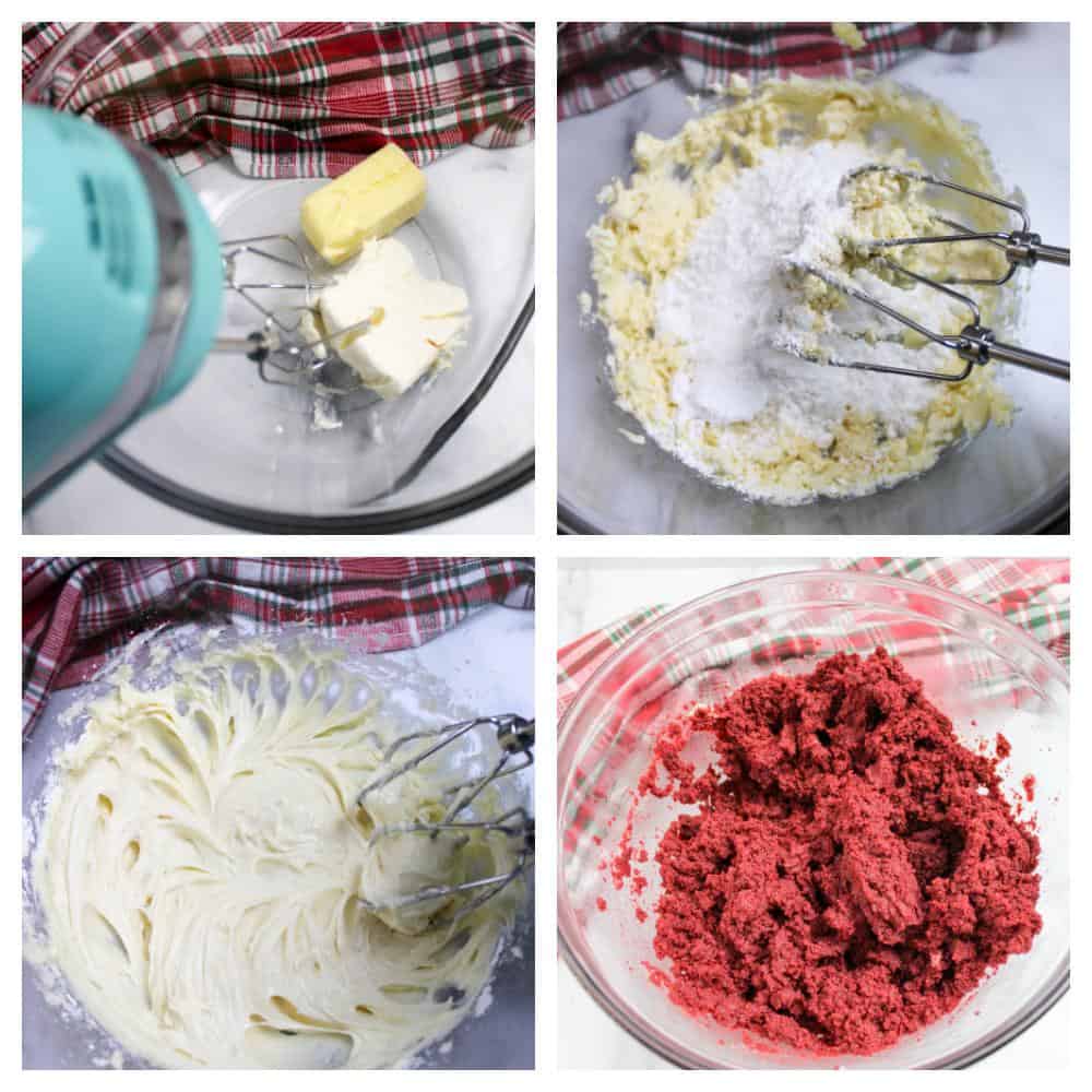 Christmas-Themed Red Velvet Cake Balls