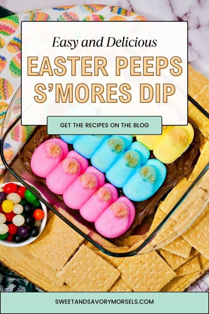 Easter Peeps S’mores Dip