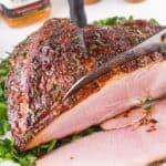 Bourbon Glazed Ham