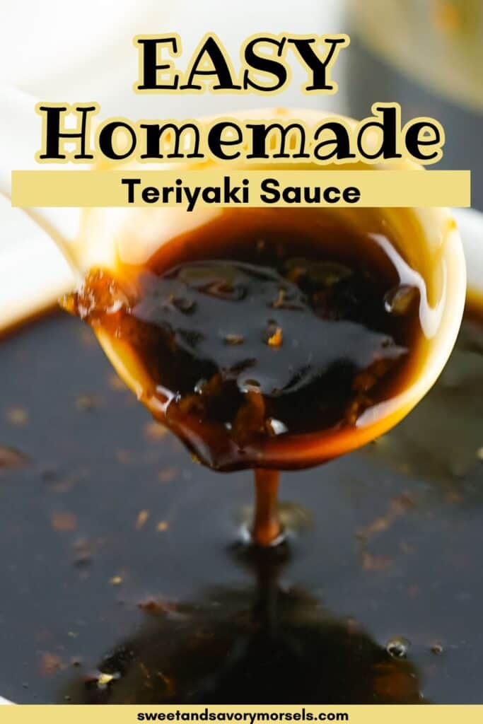 easy homemade Teriyaki Sauce