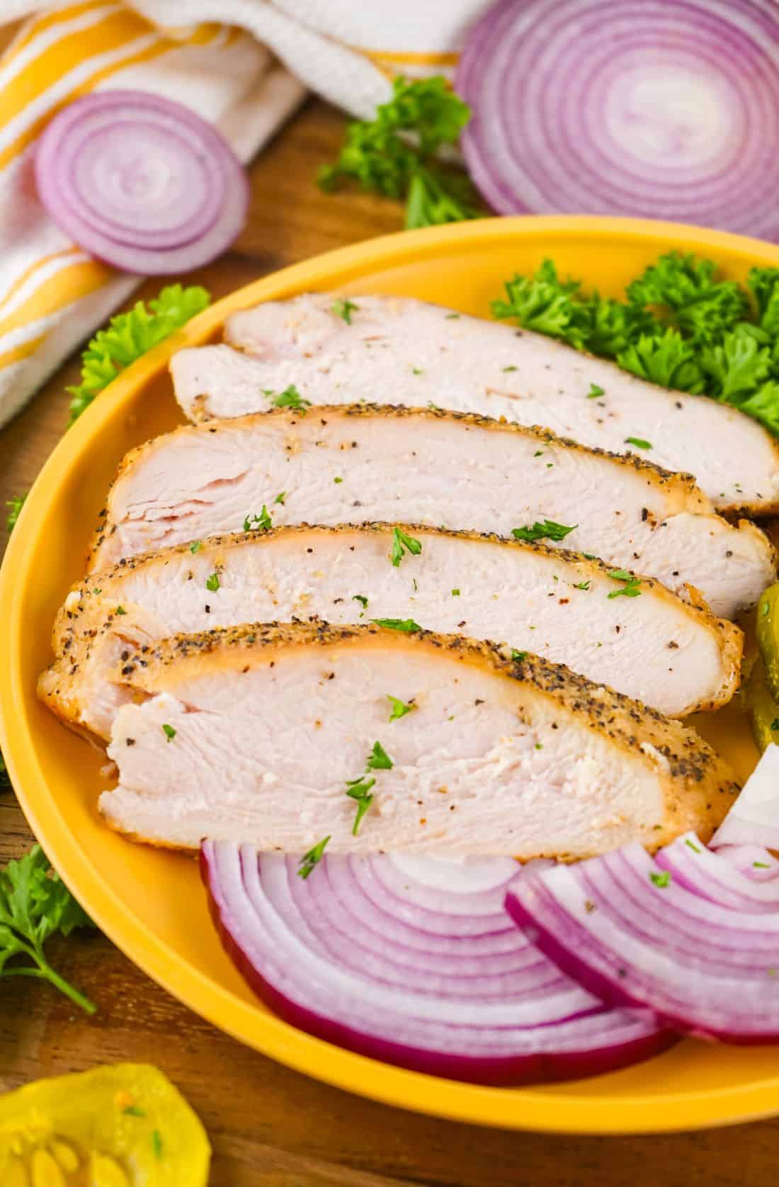 SMOKED TEXAS STYLE TURKEY BREAST - Sweet and Savory Morsels