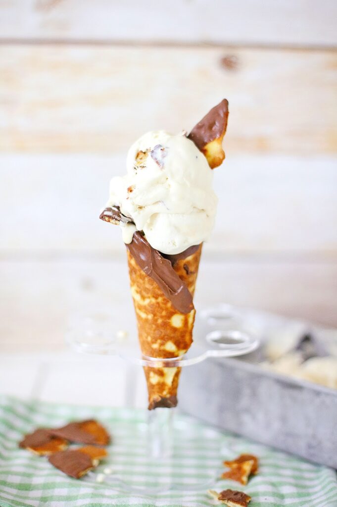 No Churn Americone Dream Ice Cream Ben Jerrys Copycat 1