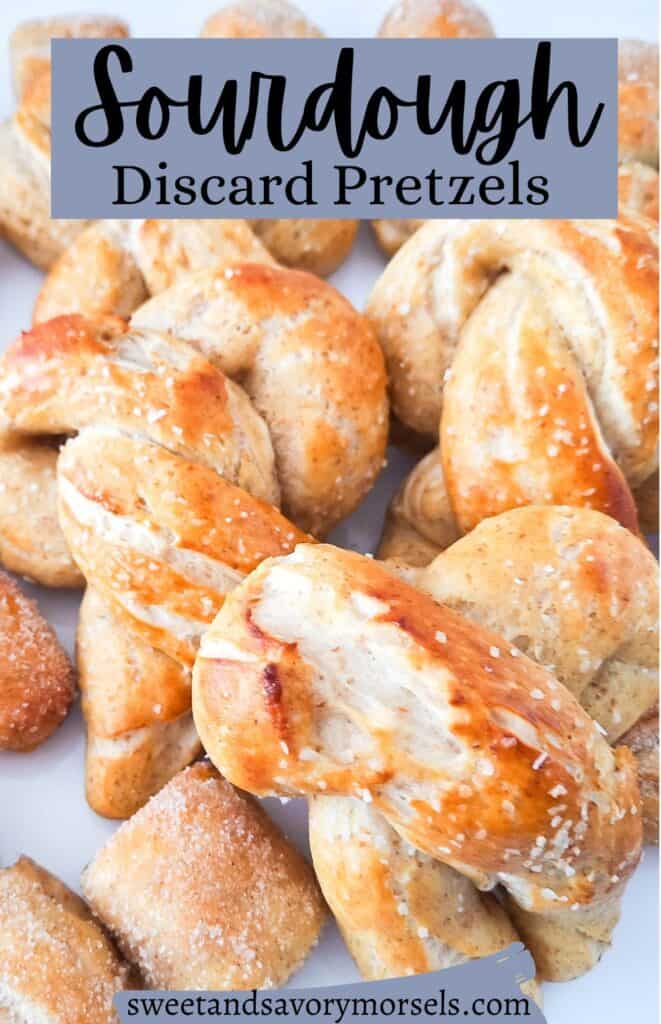 Sourdough Discard Pretzels Pin