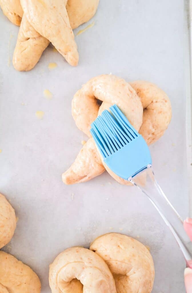 Sourdough Discharge Pretzels