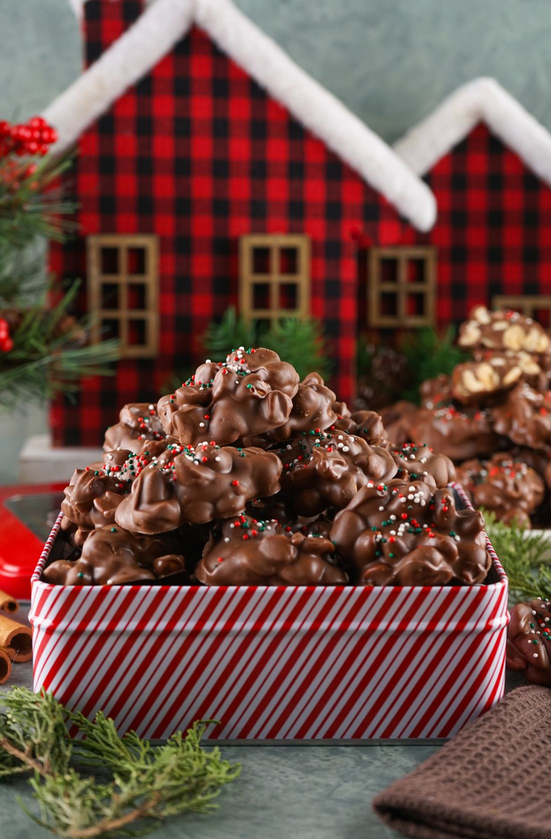 Festive Crockpot Christmas Candy