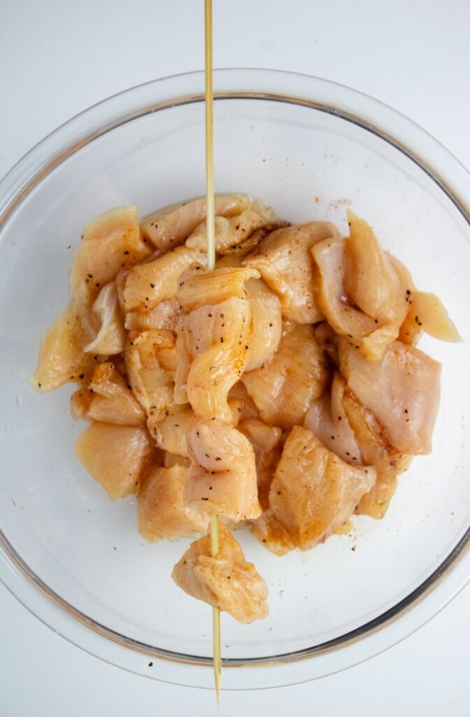 BANG BANG CHICKEN SKEWERS - EASY TO MAKE 5 Bang Bang Chicken Skewers