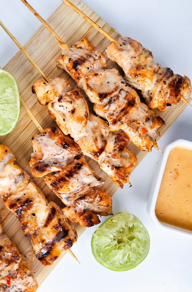 BANG BANG CHICKEN SKEWERS - EASY TO MAKE 9 Bang Bang Chicken Skewers