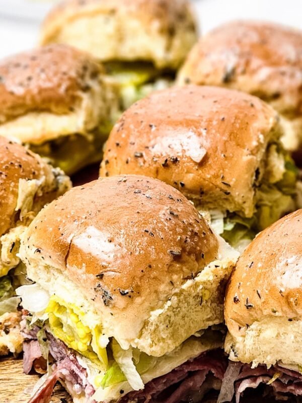 Easy Italian Sliders Recipe