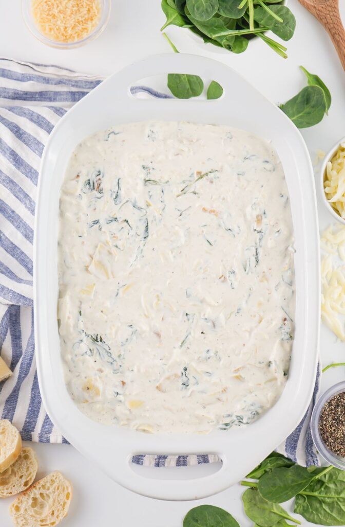 SPINACH ARTICHOKE DIP 11 Spinach Artichoke Dip