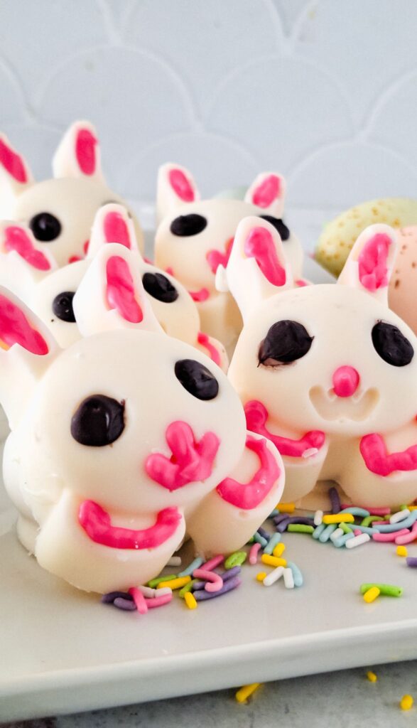 Chocolate Covered Strawberry Bunnies - Easy Easter Dessert 12 Chocolate Covered Strawberry Bunnies